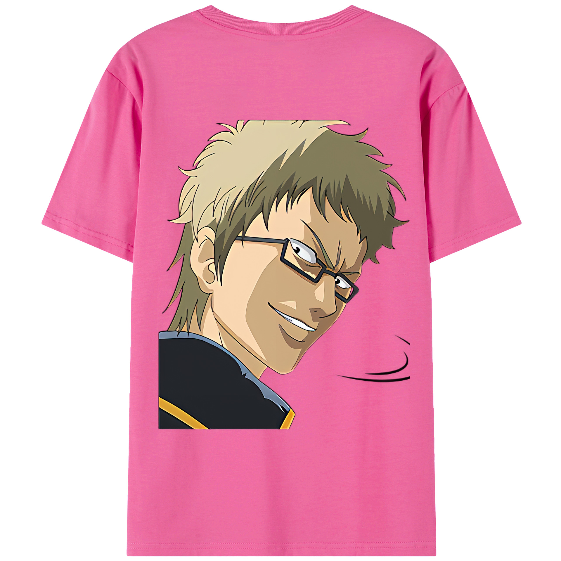（画像用） ぎんたま 坂田銀時（さかたぎんとき） 神楽 志村新八（しむら しんぱち） GINTAMA Sakata Gintoki Kagura Shimura Shinpachi レディース半袖Tシャツ(バックプリント)